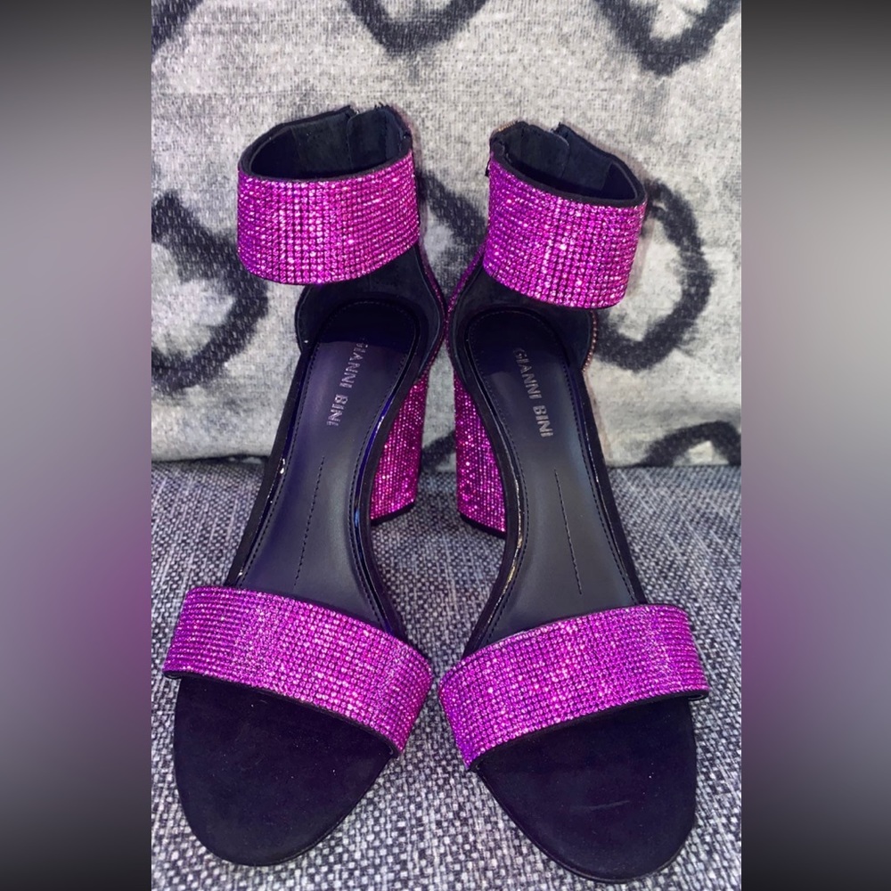 Hot pink gianni bini heels. Size 7.5 worn twice.